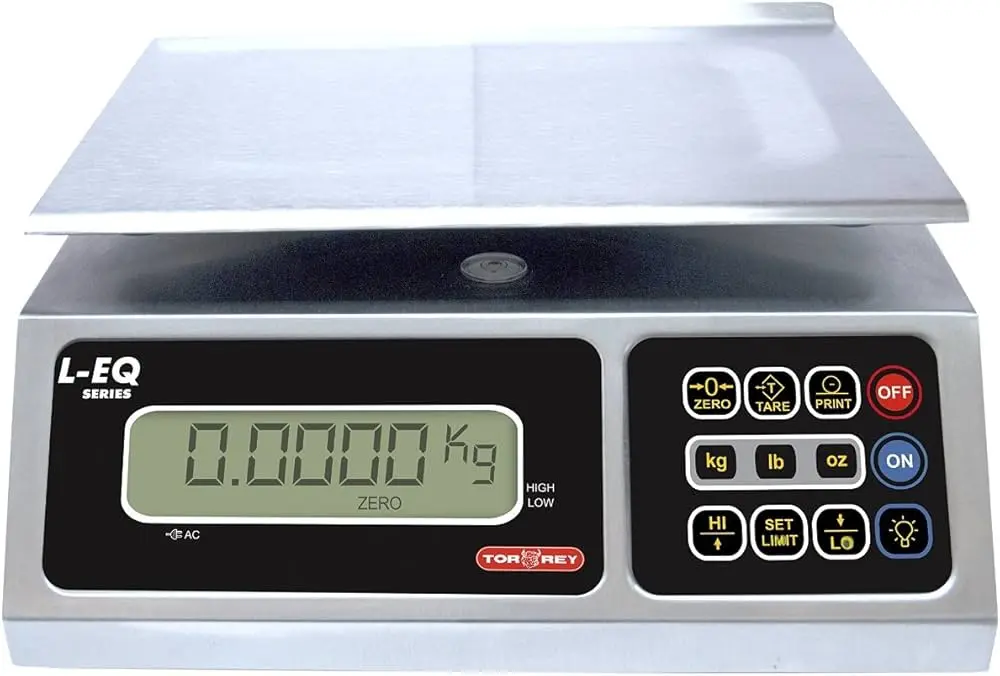 TORREY L-EQ-5/10 10 Lbs. Portable Digital Portion Scale