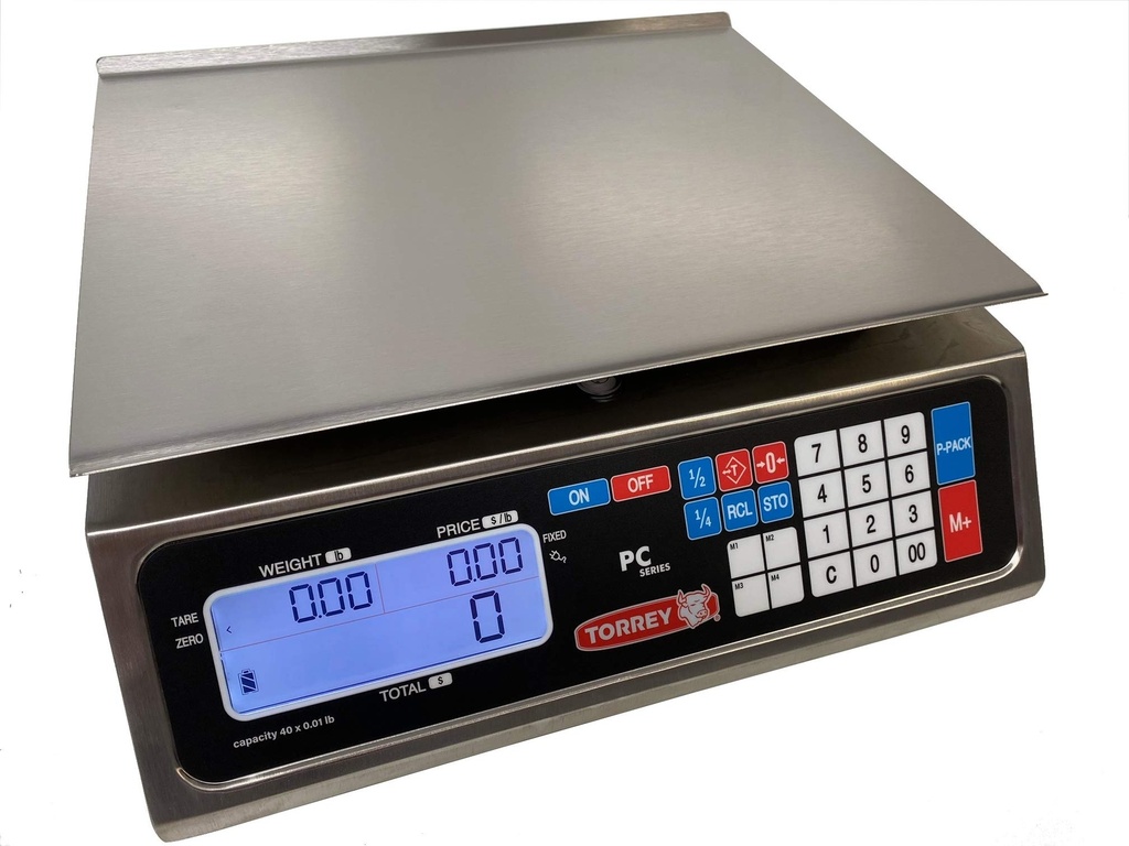 TORREY MFQ-40L 40 Lbs. Digital Price Computing Scale