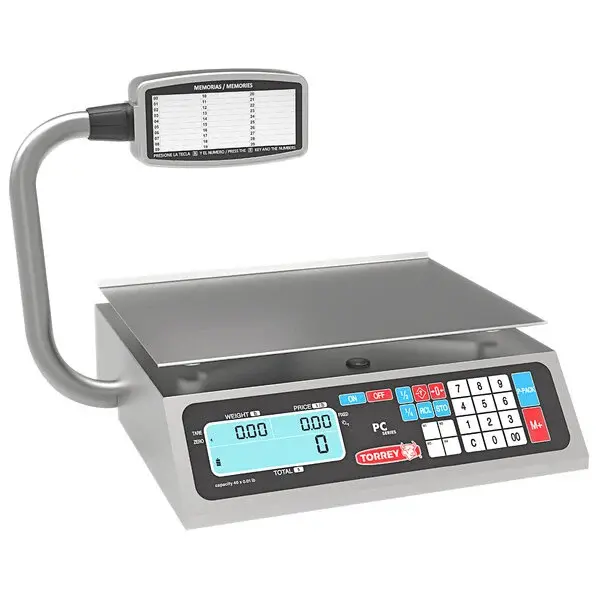 TORREY PC-40L-T 40 Lbs. Price Computing Scale Turret