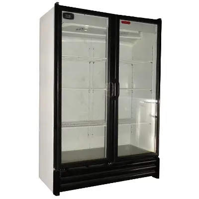 TORREY VRD-28 Cooler 28cuft 2 GLASS Door