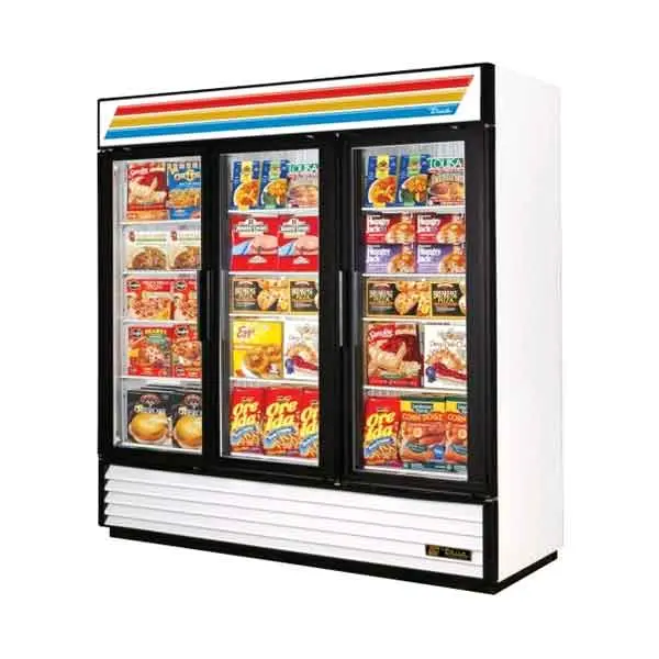 TRUE GDM-72F 72 CuFt. Swing Freezer Merchandiser