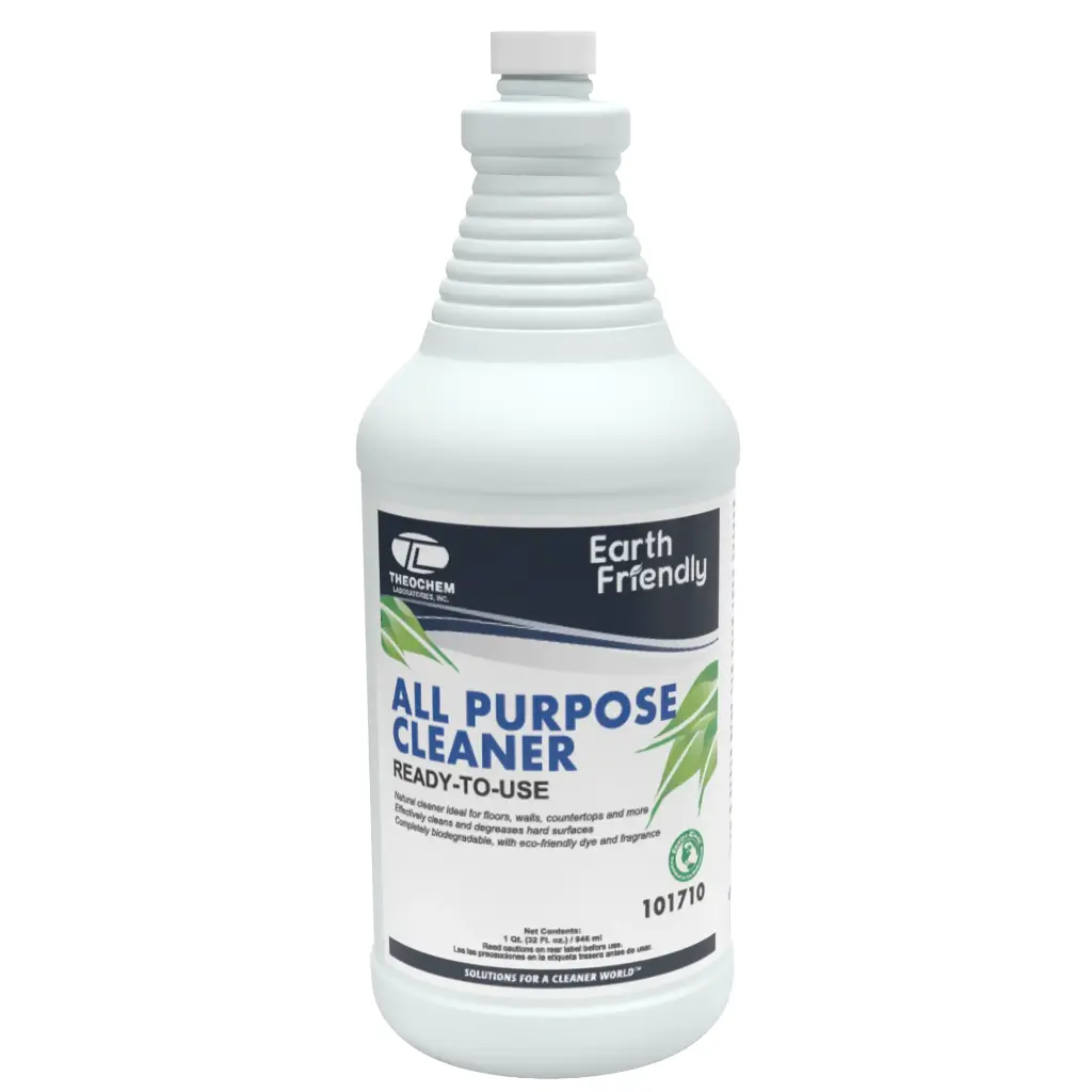 Theochem All Purpose Cleaner And Floor Brightener 1 Gallon