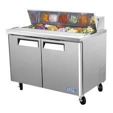 Turbo Air MST-48 Salad & Sandwich Prep Table 12 Cu. Ft.