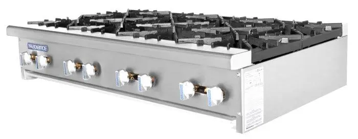 Turbo Air TAHP-48-8 48" Countertop Hotplate