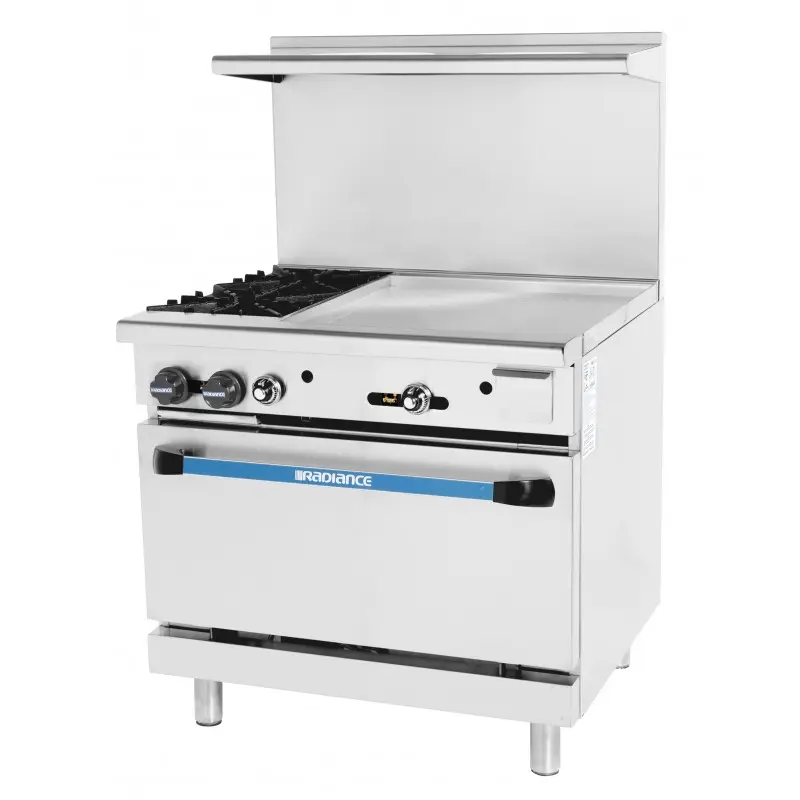 Turbo Air TARG-2B24G 36" Range with 24" Griddle