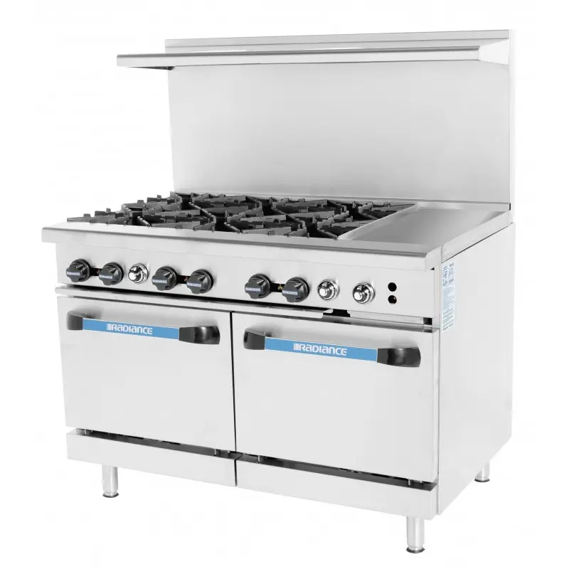 Turbo Air TARG-6B12G 48" Range with 12" Griddle