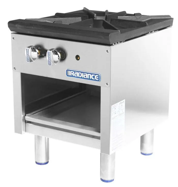 Turbo Air TASP-18 18" Stockpot Range with Storage