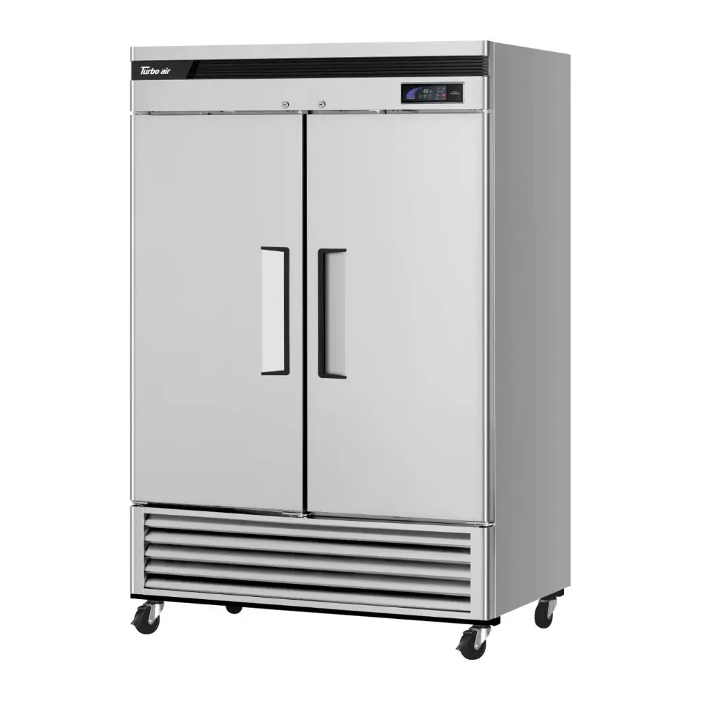 Turbo Air TSR-49SD 2 Solid Door Refrigerator 49 Cu.Ft.