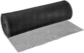 UPDATE BL240BK Black Bar Shelf Liner 2' x 40'
