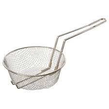 UPDATE CUB-08M 8" Medium Mesh Culinary Basket