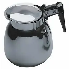 UPDATE DSS-12-BK 64 Oz Black Stainless Decanter