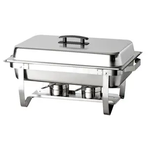 UPDATE ESFC-21 Full-Size 8 Qt EZ Store Folding Chafer