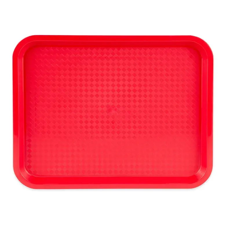UPDATE FFT-1014RD Red Fast Food Tray 10" x 14"