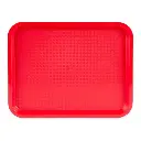 UPDATE FFT-1014RD Red Fast Food Tray 10" x 14"