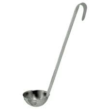 UPDATE LOP-40 4 Oz One-Piece Stainless Steel Ladle