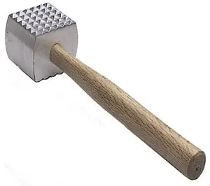 UPDATE MT-AL Meat Tenderizer with Wooden Handle