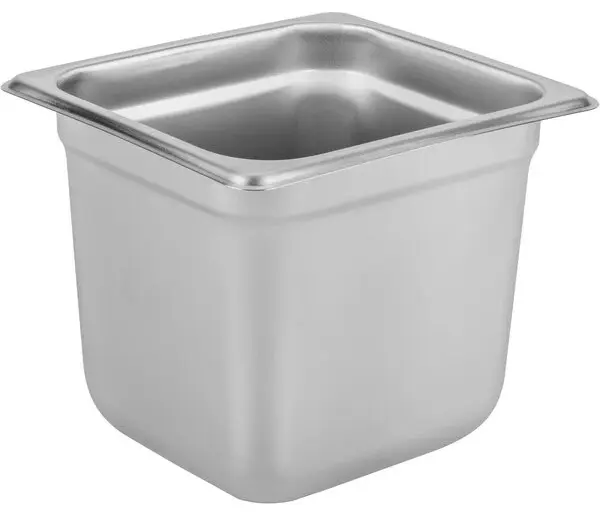 UPDATE NJP-166 Food Pan Steel 1/6, 6"D