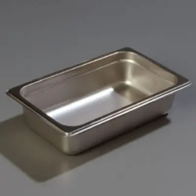 UPDATE NJP-252 1-7/8 Qt. Stainless Steel Food Pan
