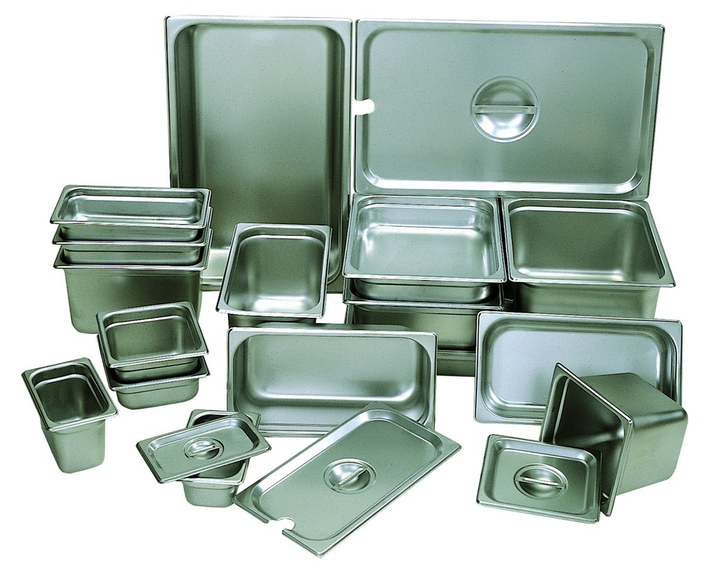 UPDATE NJP-334 Third Size Stainless Food Pan 4.5 Qt.
