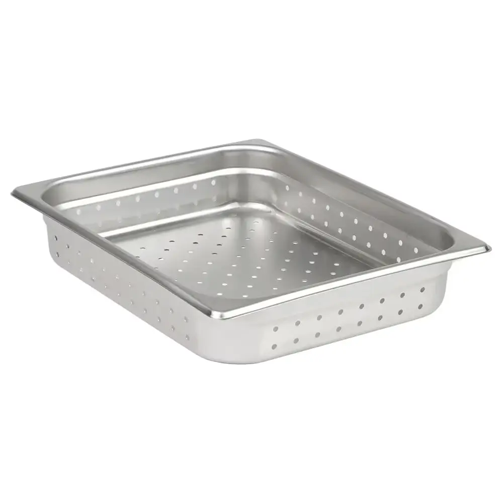 UPDATE NJP-502PF 4.5 Qt. Perforated Stainless Food Pan
