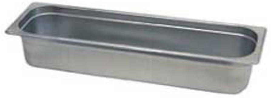 UPDATE NJP-506L 6" Half-Size Anti-Jam Long Steam Table Pan