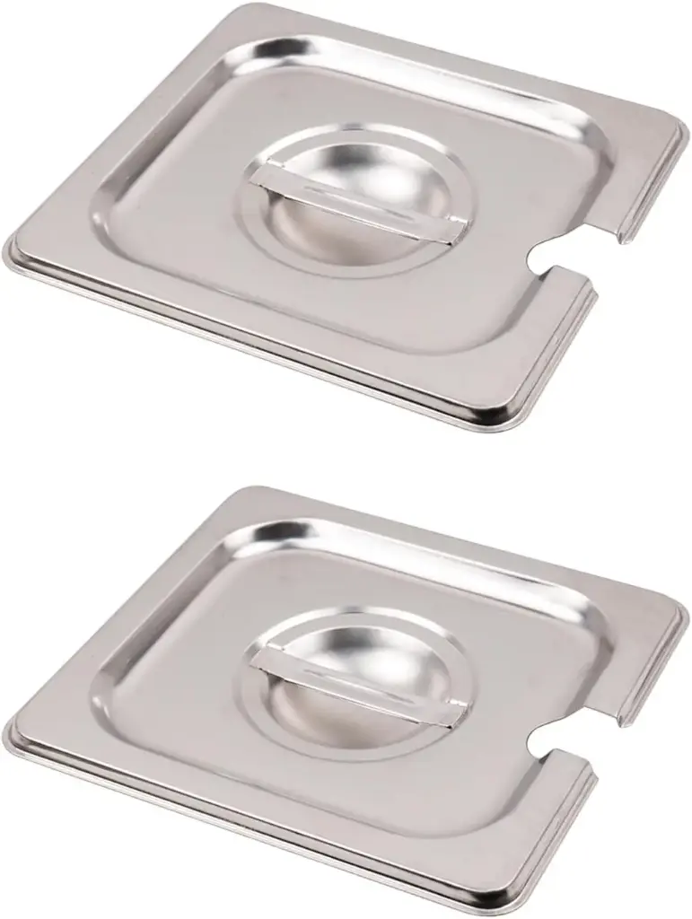 UPDATE PCP-16CHC Economy Sixth Size Food Pans NOTCHED