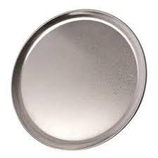 UPDATE PT-CS14 Aluminum Pizza Trays Coupe Style 14 Inch