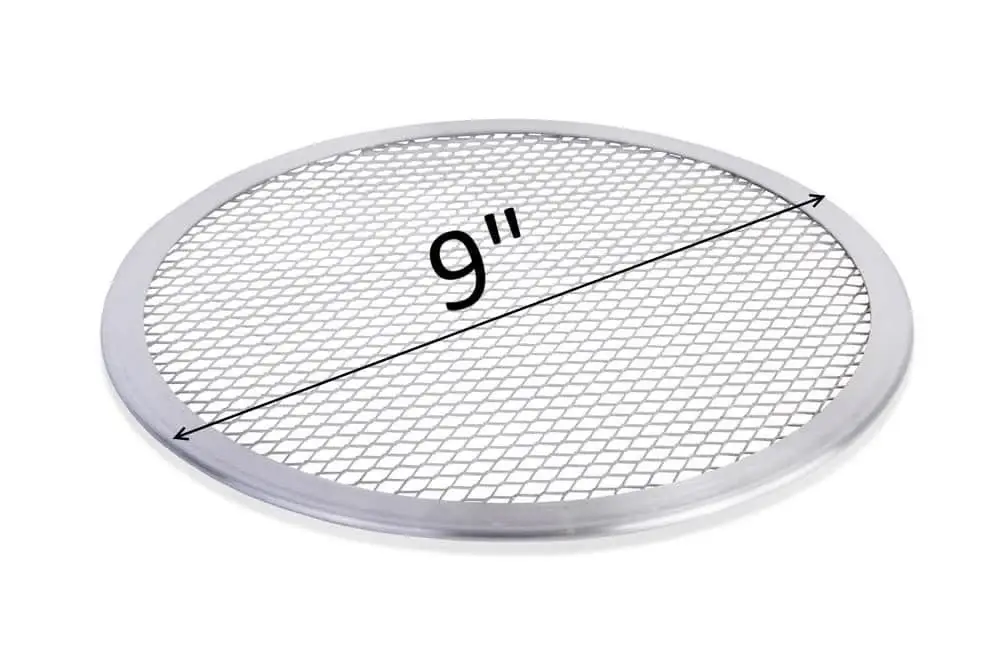 UPDATE PT-CS9 Pizza Trays Coupe Aluminum 9 Inch