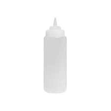 UPDATE SBC-16W 16 Oz White Squeeze Bottle Wide Mouth