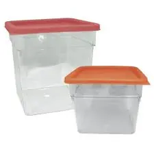 UPDATE SCQ-8PC Retail Deli Container 8 qt. Square