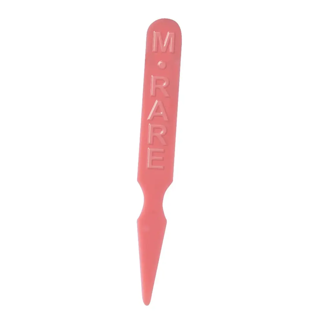 UPDATE SM-MR Pink Plastic Steak Marker, Medium Rare