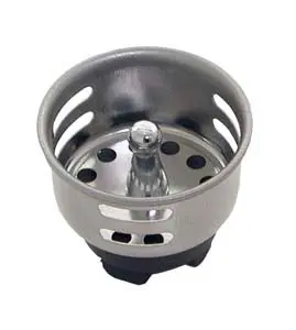 UPDATE SSTR-15 1.5" Stainless Steel Sink Strainer