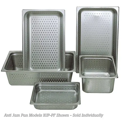 UPDATE STP-501PF Food Pan Steel Half-Size 1.25"