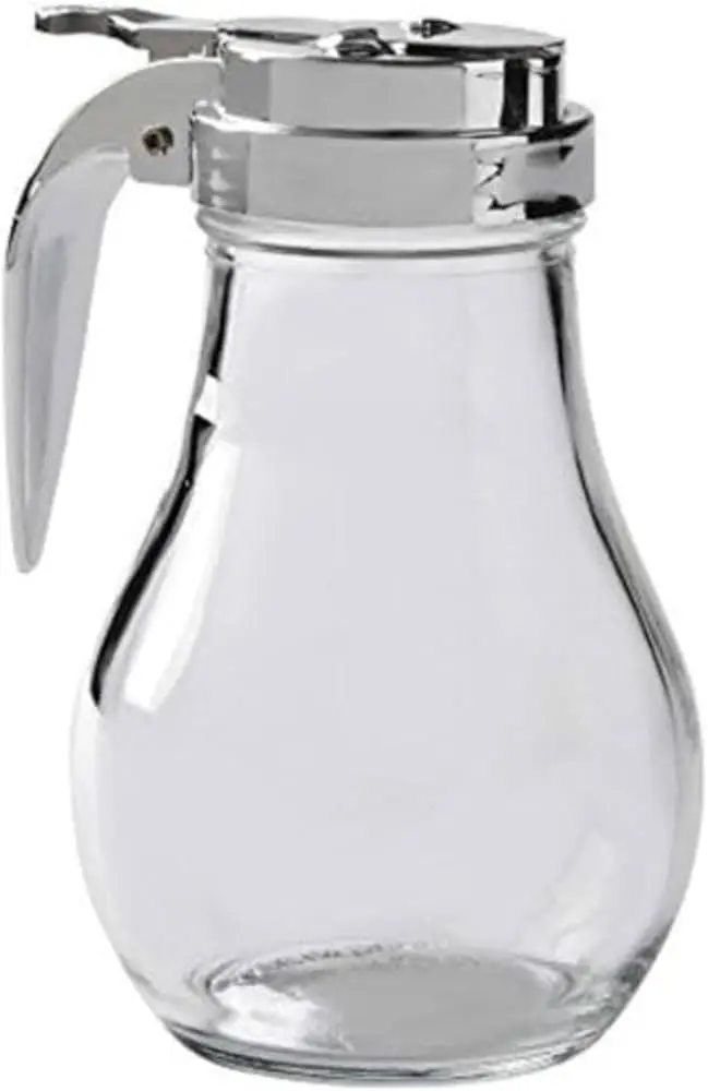 UPDATE SYDP-12 12 Oz Glass Syrup Dispensers (Each)