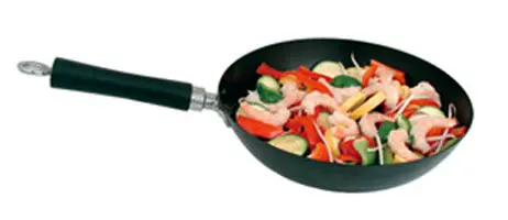 UPDATE WOK-11 11" Carbon-Steel Wok
