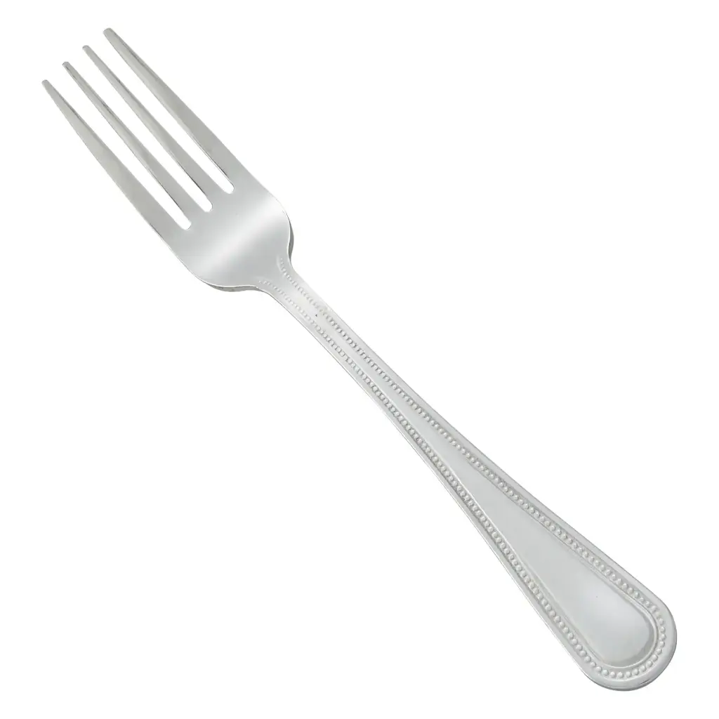 WINCO 0003-05 Bead Dinner Fork Stainless Steel Medium