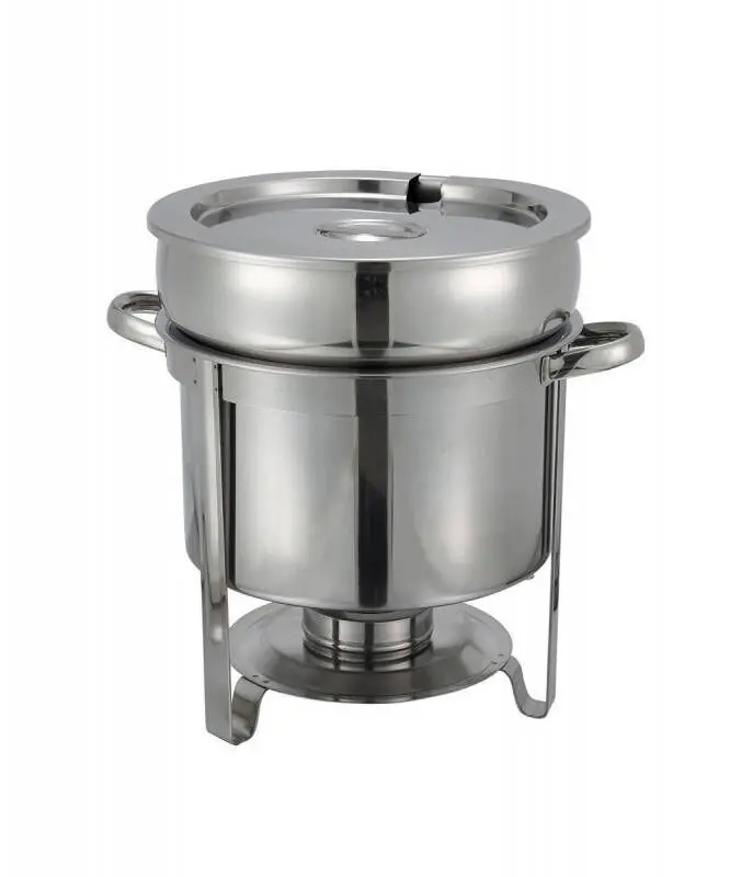 WINCO 211 Soup Warmer 11 Qt Stainless Steel