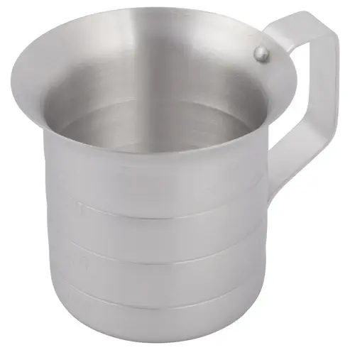WINCO AM-05 1/2 Qt. Capacity Aluminum Measuring Cup