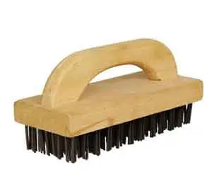WINCO BR-9 Butcher Block Brush with Steel Bristles