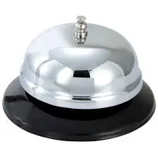 WINCO CBEL-1 3.5 Inch Stainless Steel Call Bell/Table Bell