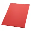 WINCO CBRD-1824 24" x 18" Red Cutting Board