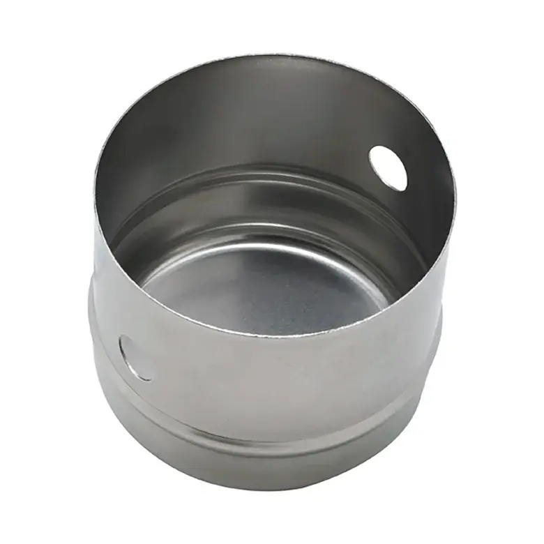 WINCO CC-1 3" Round Stainless Steel Cookie Cutter