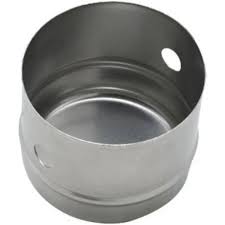 WINCO CC-1 3" Round Stainless Steel Cookie Cutter