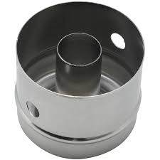 WINCO CC-2 3" Round Stainless Steel Doughnut Cutter