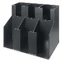 WINCO CLO-3D 3 Stacks Cup & Lid Organizer, 2 Tiers