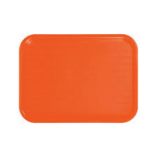 WINCO FFT-1216O Fast Food Tray 12x16 Orange