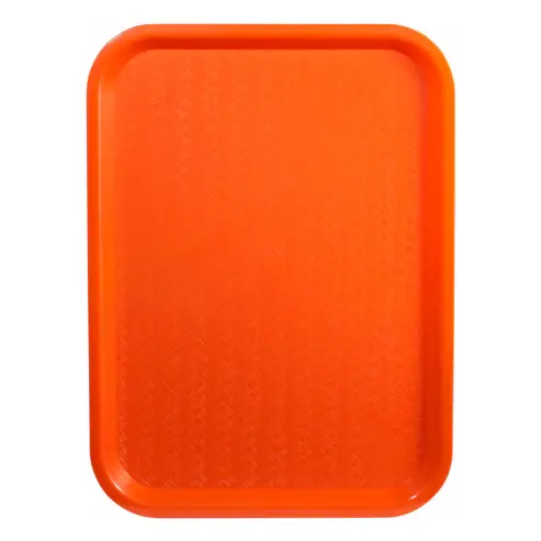 WINCO FFT-1216O Fast Food Tray 12x16 Orange