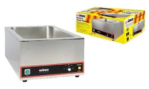 WINCO FW-S500 Electric Countertop Food Warmer 6 Gallon