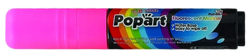 WINCO MBPM-P Pink Deluxe Neon Marker