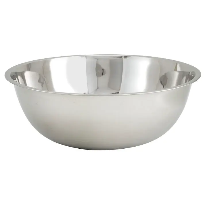 WINCO MXB-2000Q 20 Qt. Stainless Steel Mixing Bowl